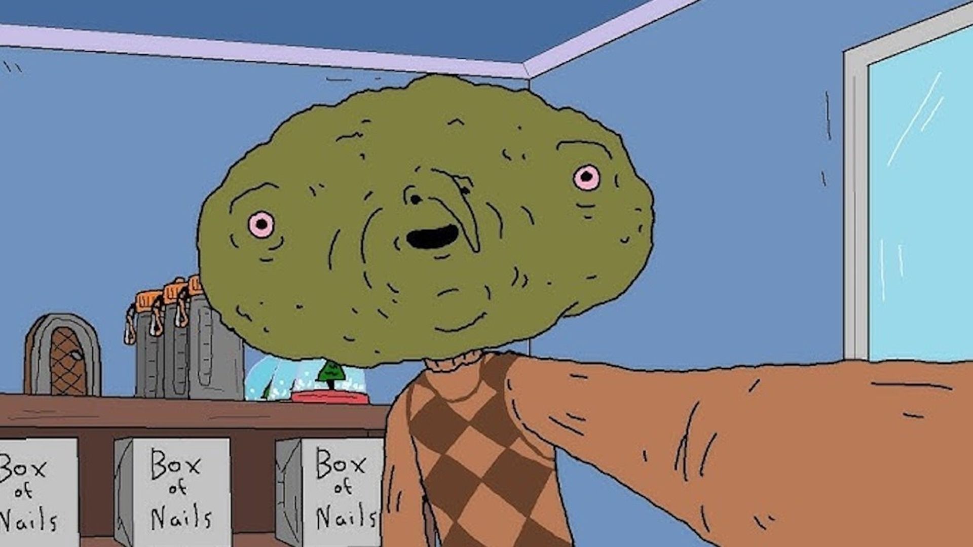 The Donny & Clarence Show background