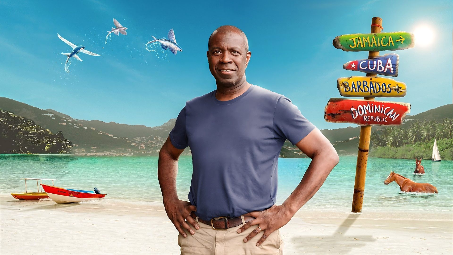 Clive Myrie's Caribbean Adventure background