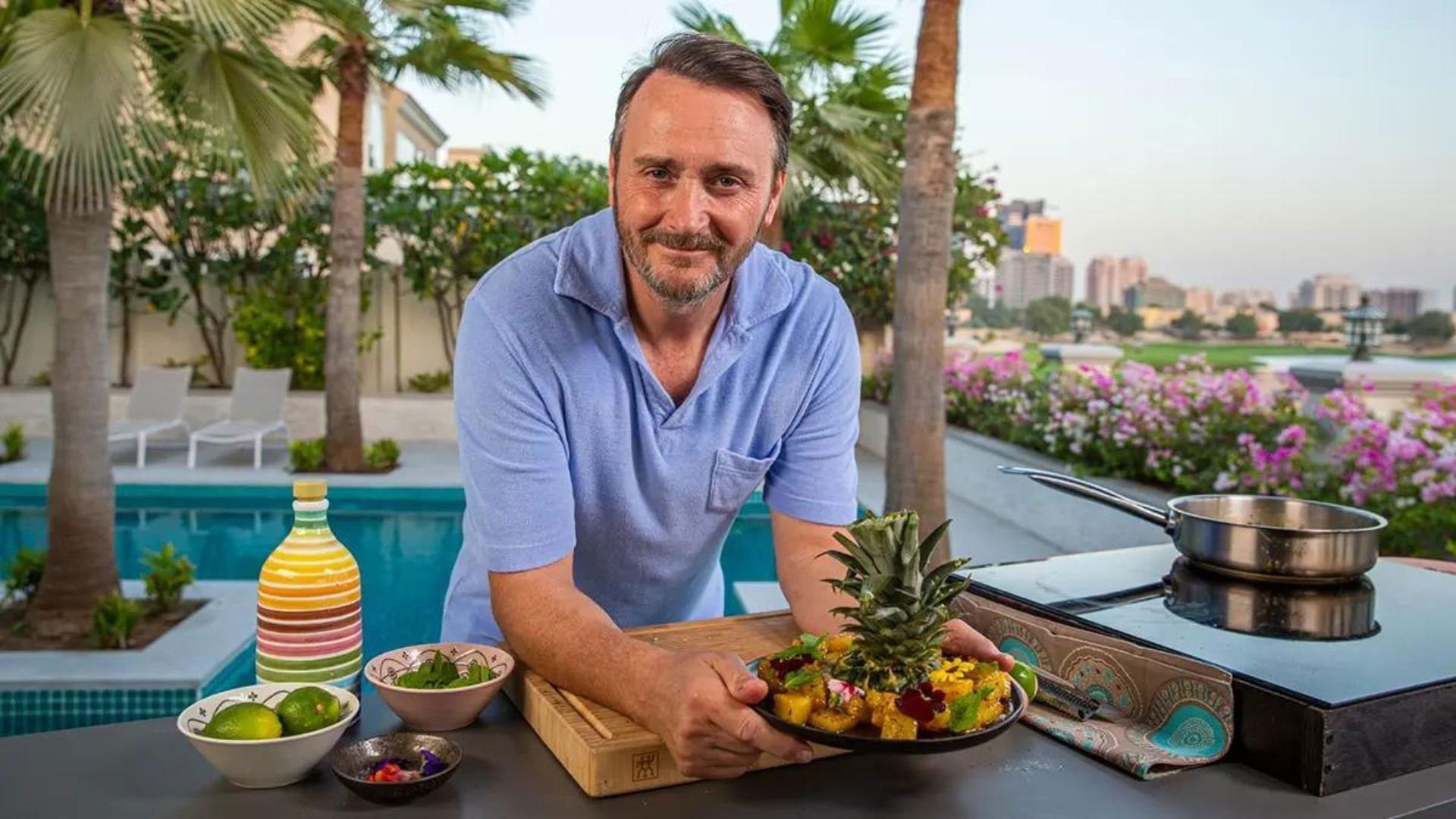 Jason Atherton's Dubai Dishes background