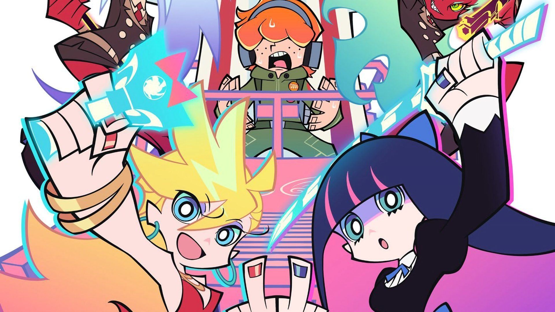 New PANTY & STOCKING with GARTERBELT background