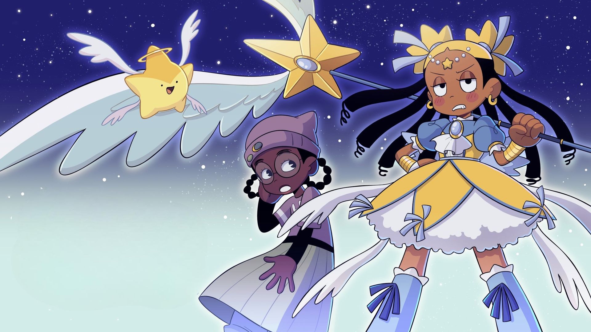 I Don't Want to be a Magical Girl background