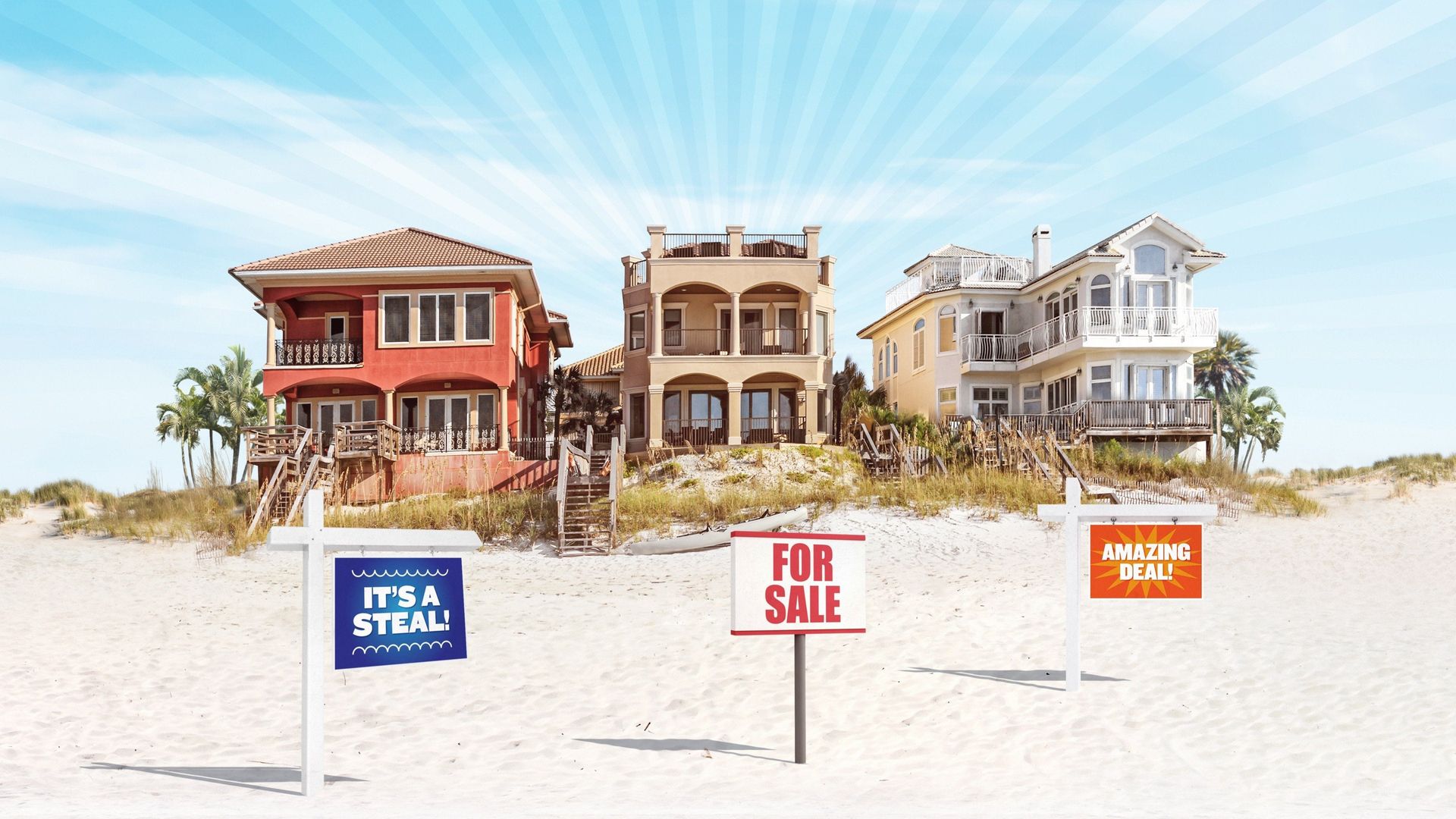 Beachfront Bargain Hunt background