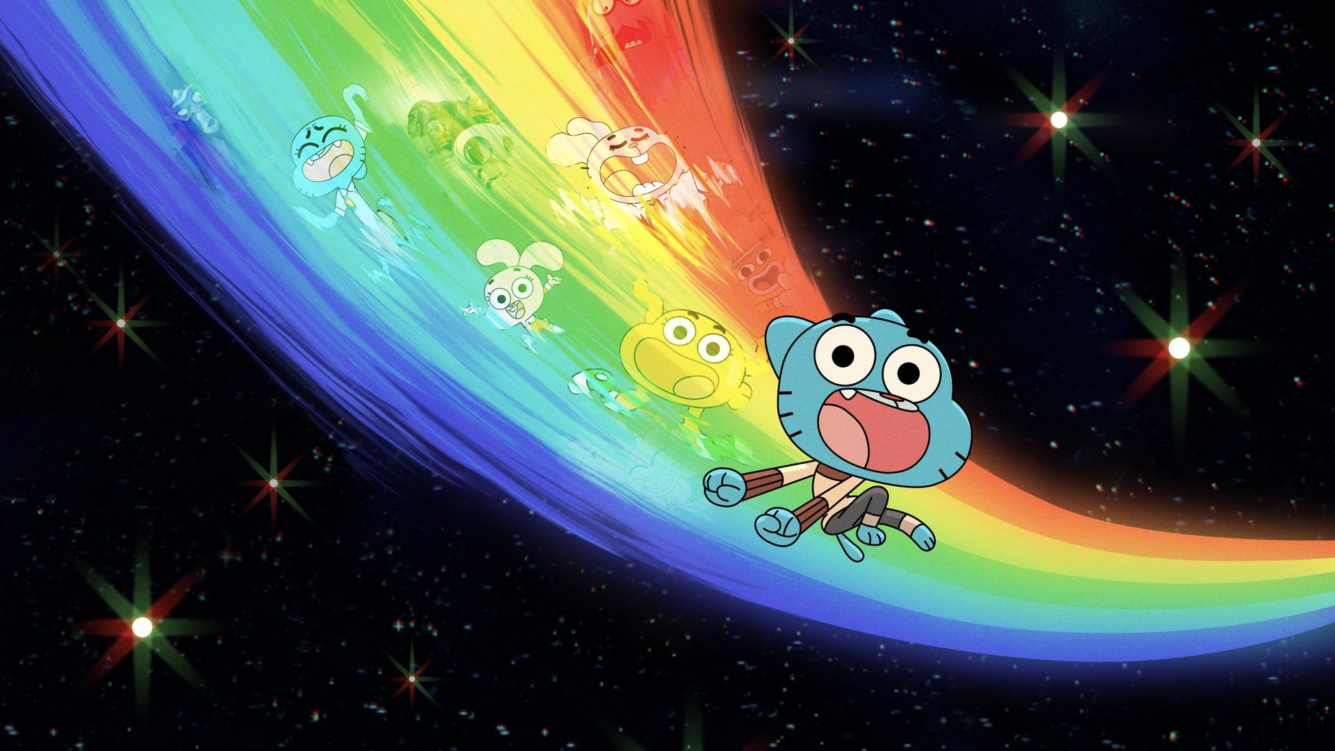The Wonderfully Weird World of Gumball background