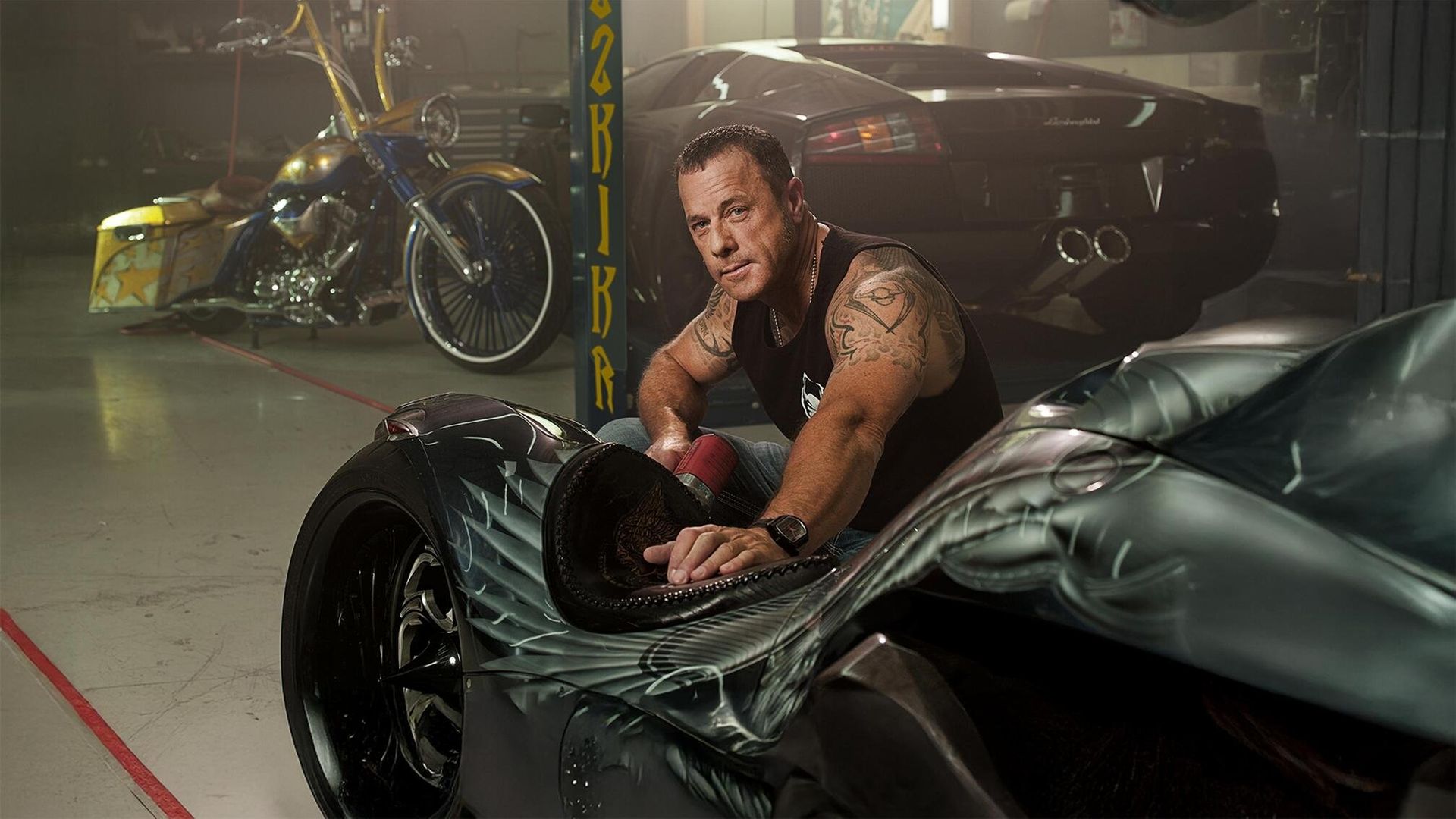 Biker Battleground Phoenix background