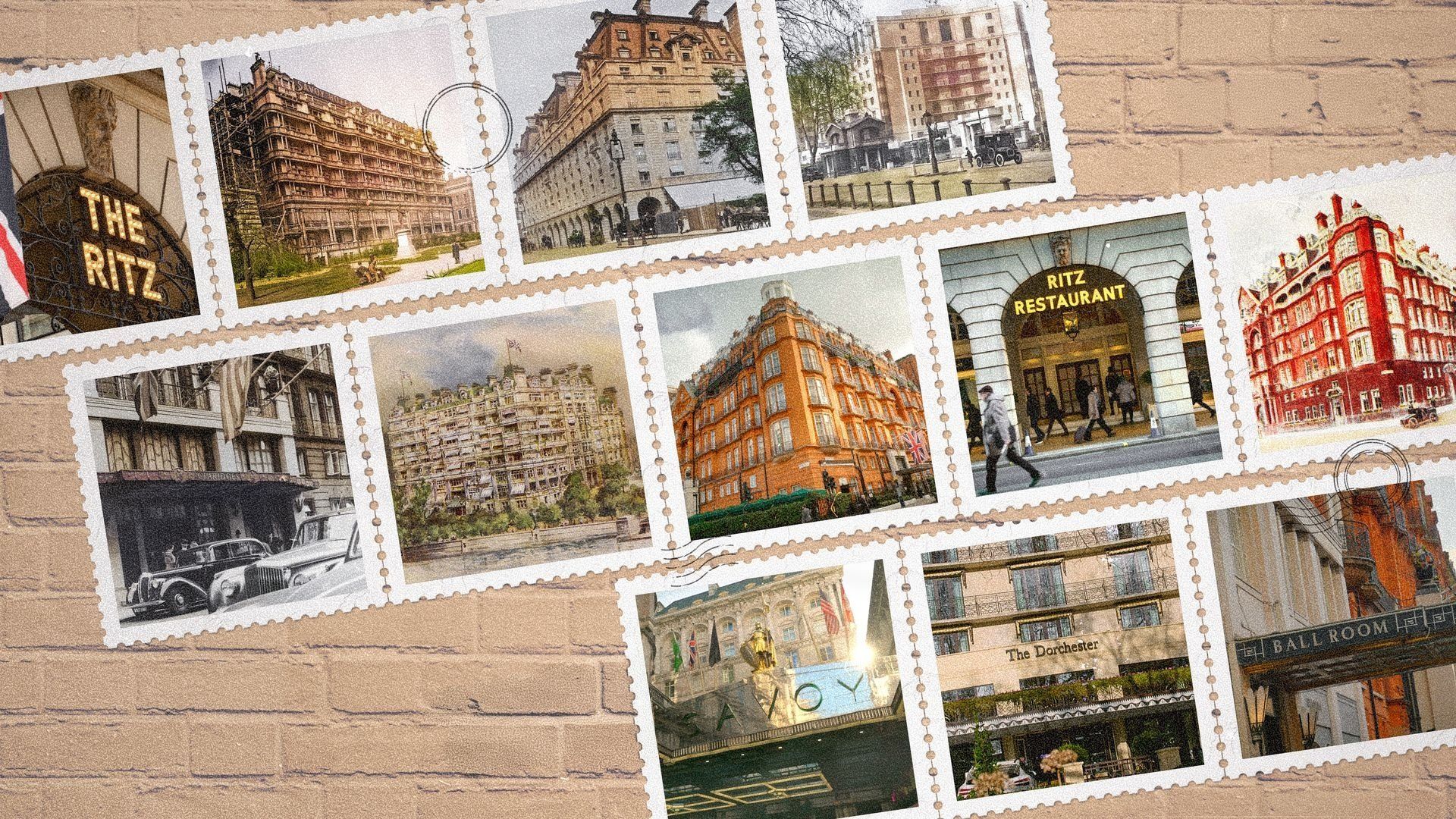 Great Hotels Through Time background
