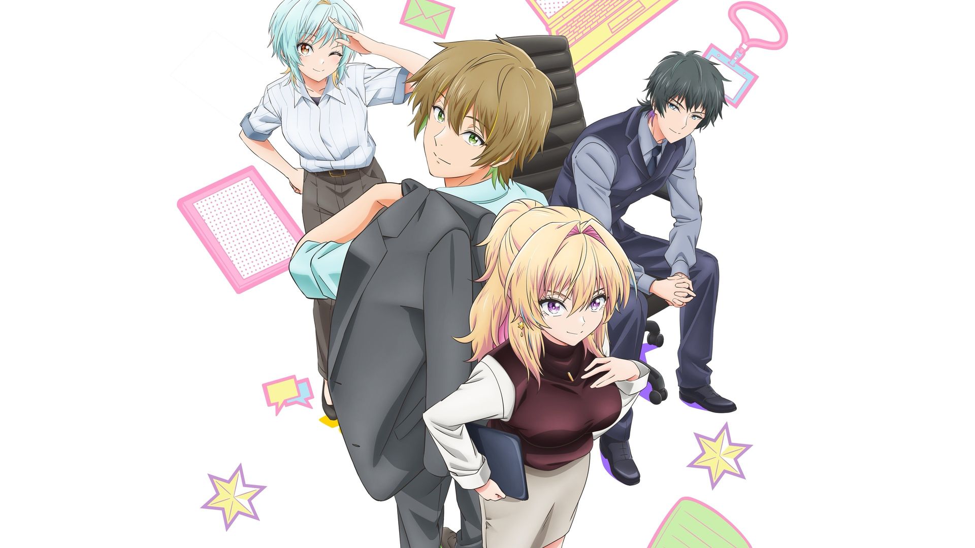 My Awkward Senpai background