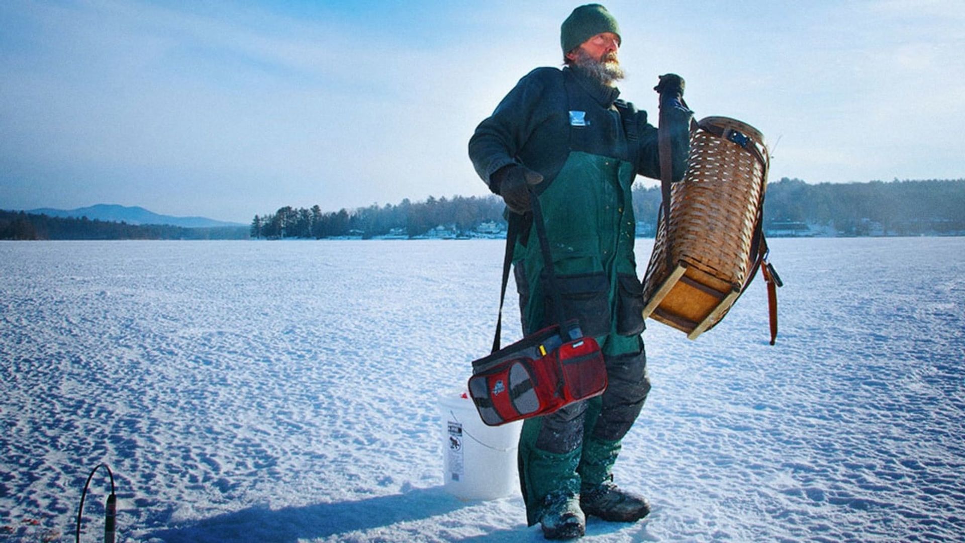 Ice Holes background