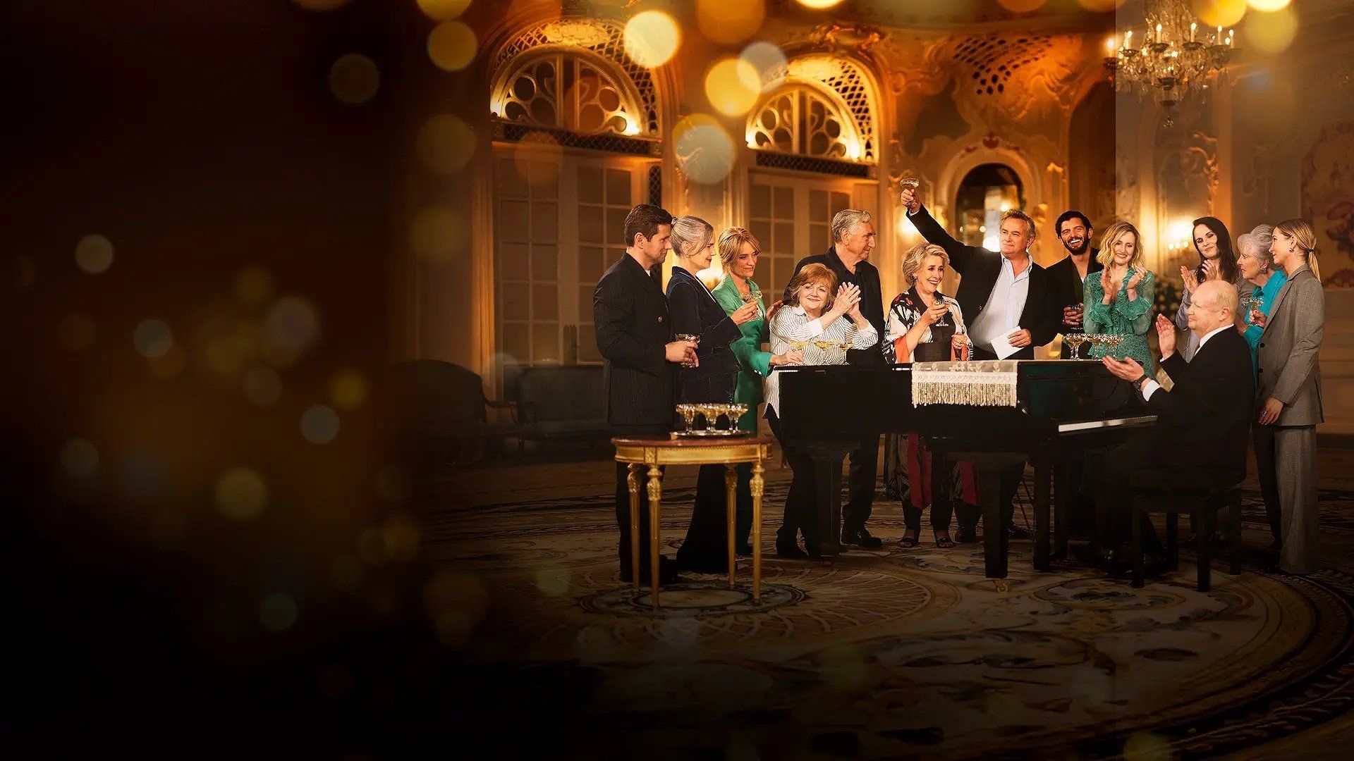 Downton Abbey Celebrates the Grand Finale background