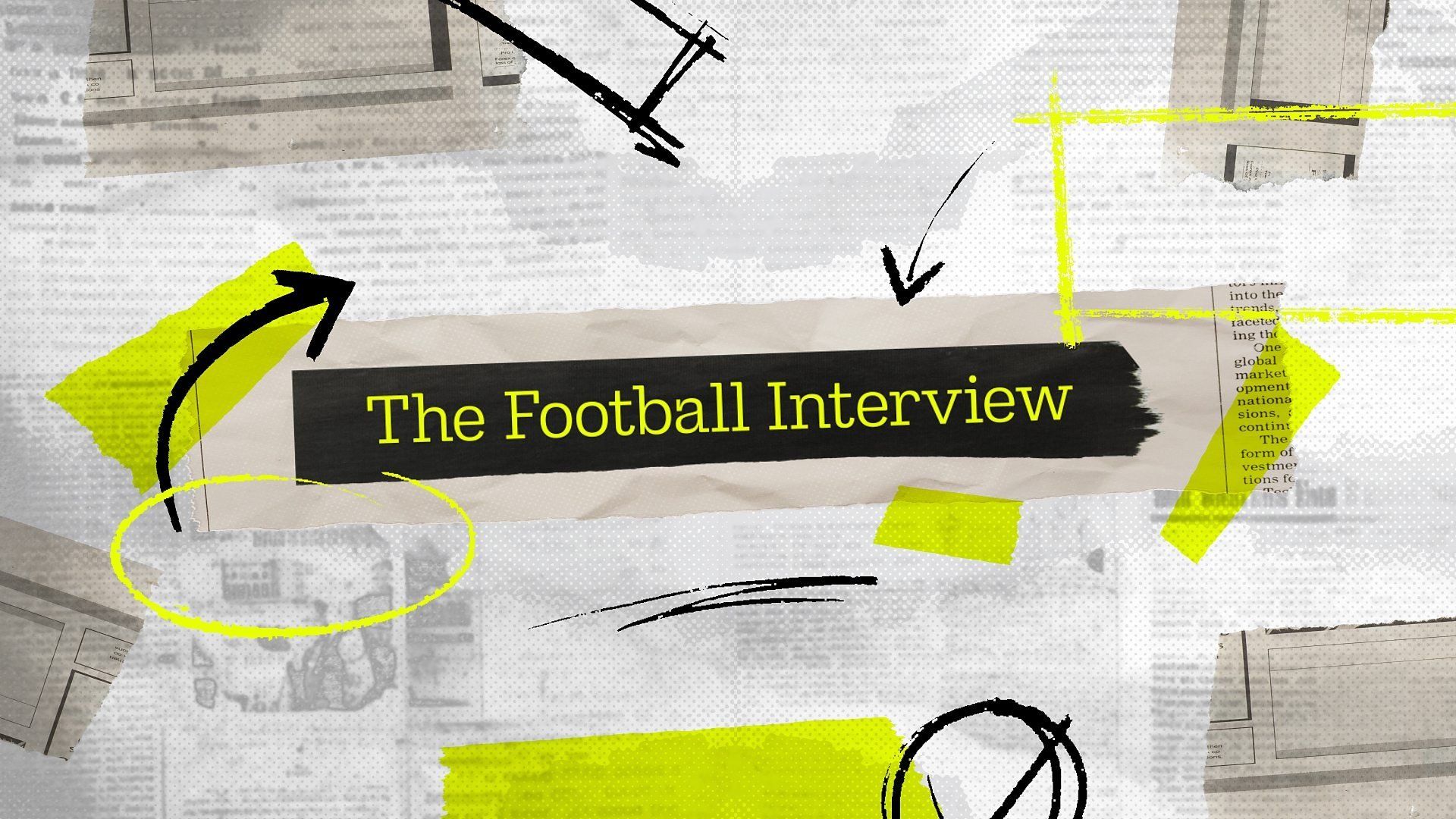 The Football Interview background