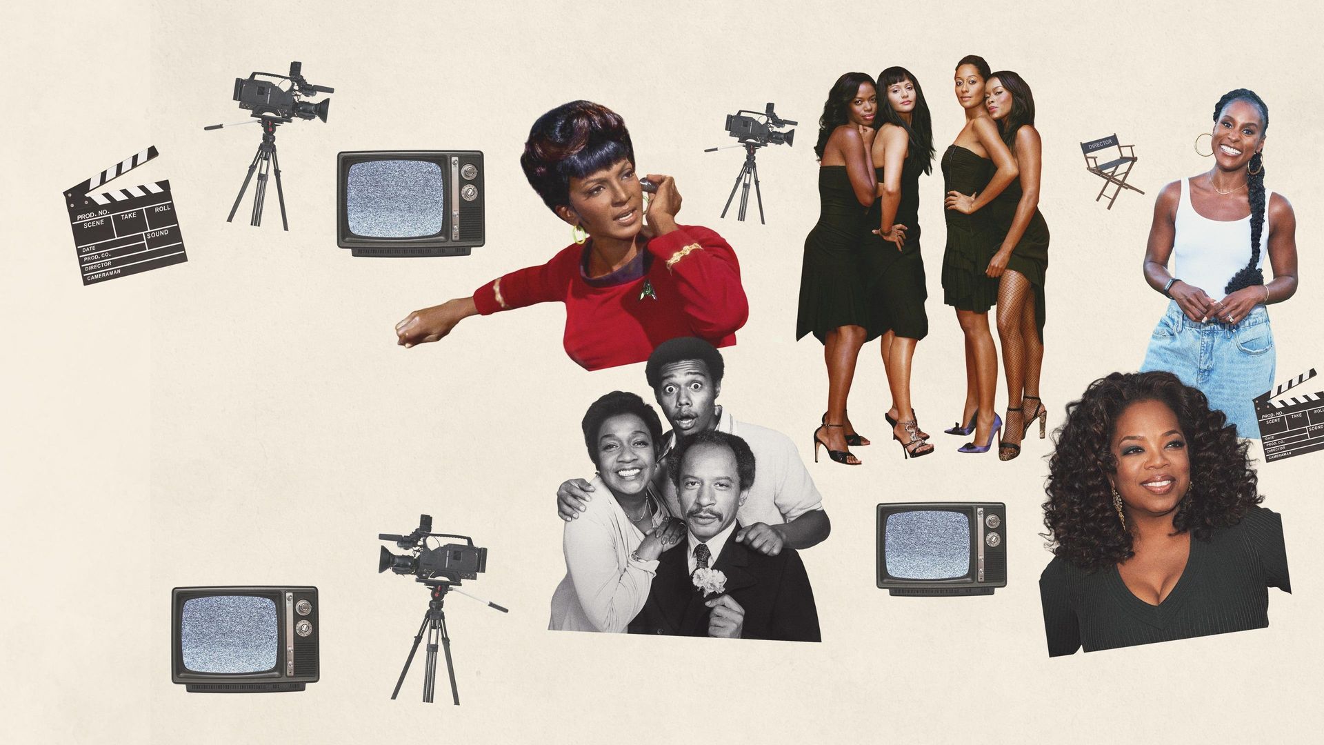 Seen & Heard: The History of Black Television background