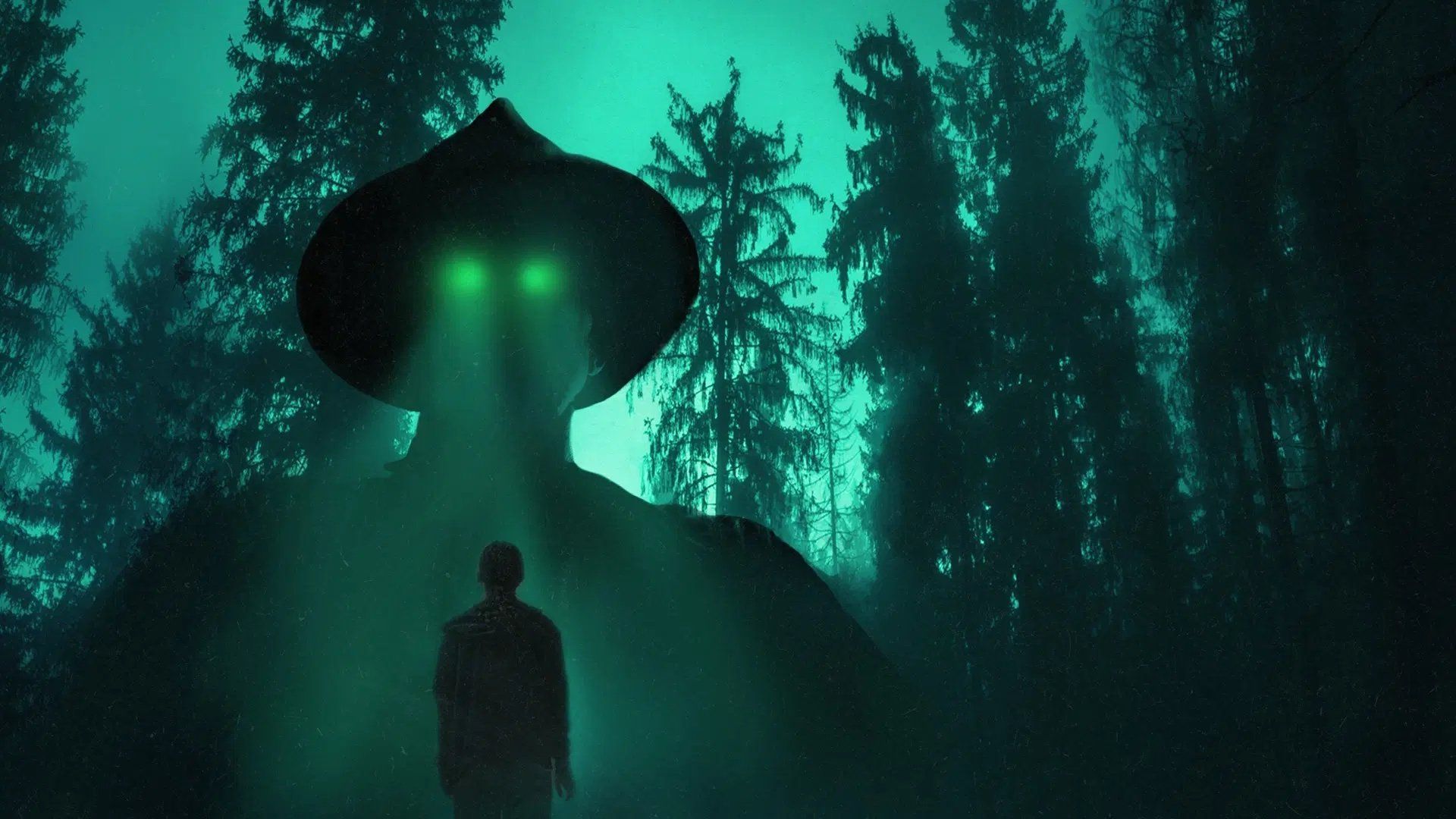 Eyes in the Woods background