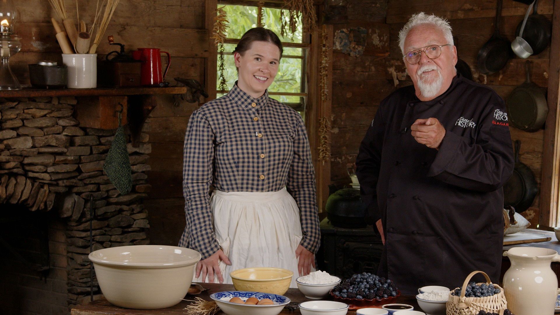 A Taste of History background