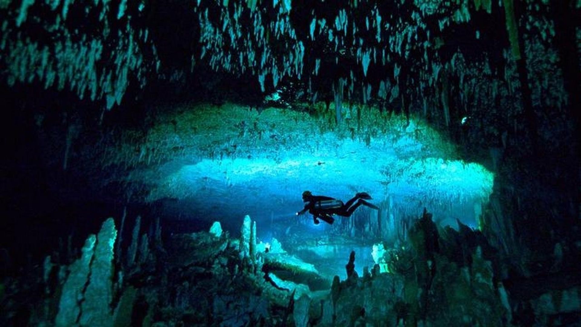 Bahama Blue background