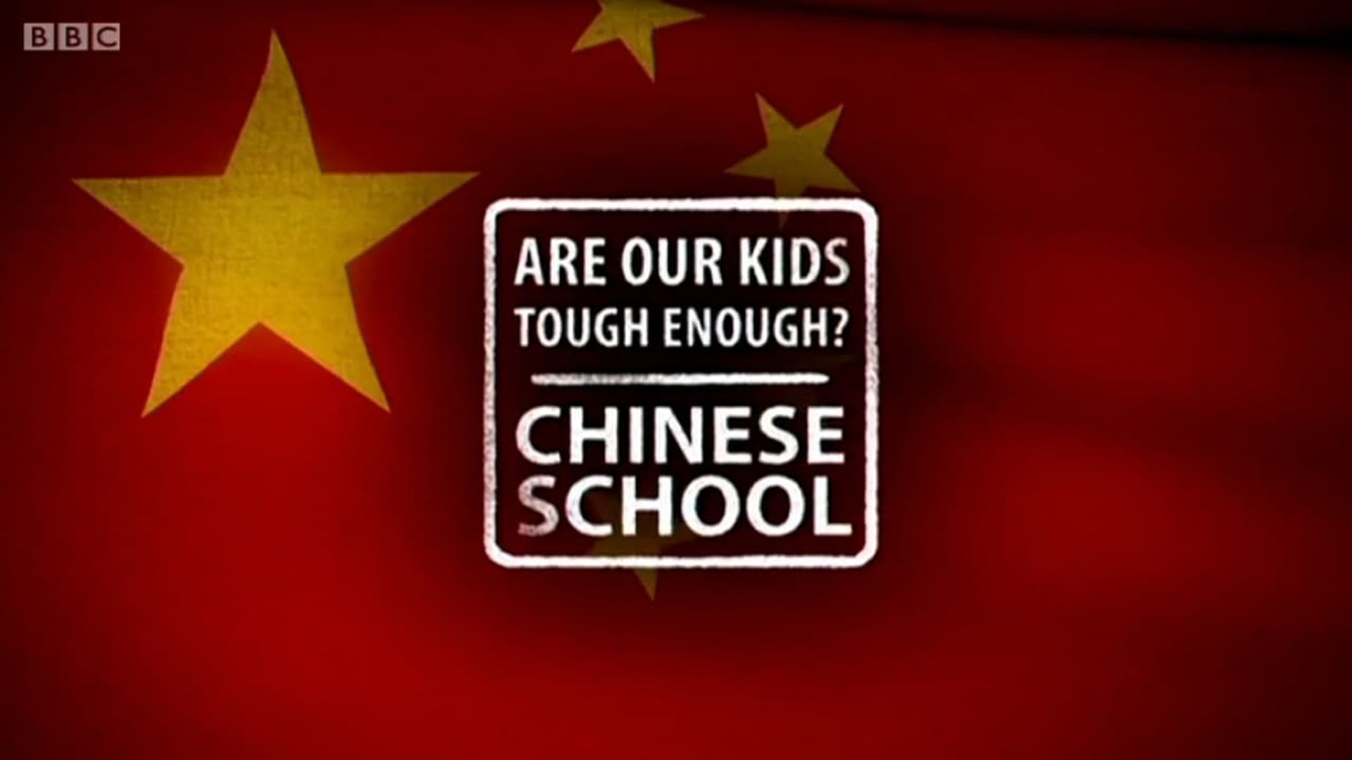 Are Our Kids Tough Enough? Chinese School background