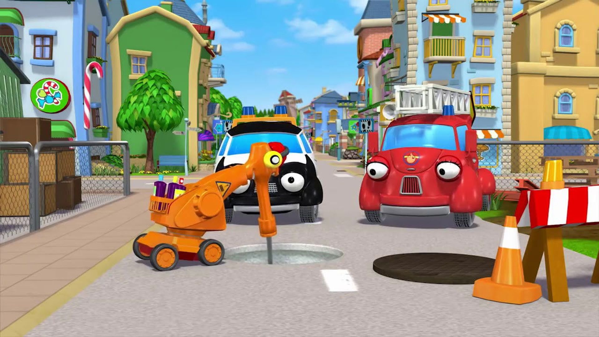 Heroes of the City background