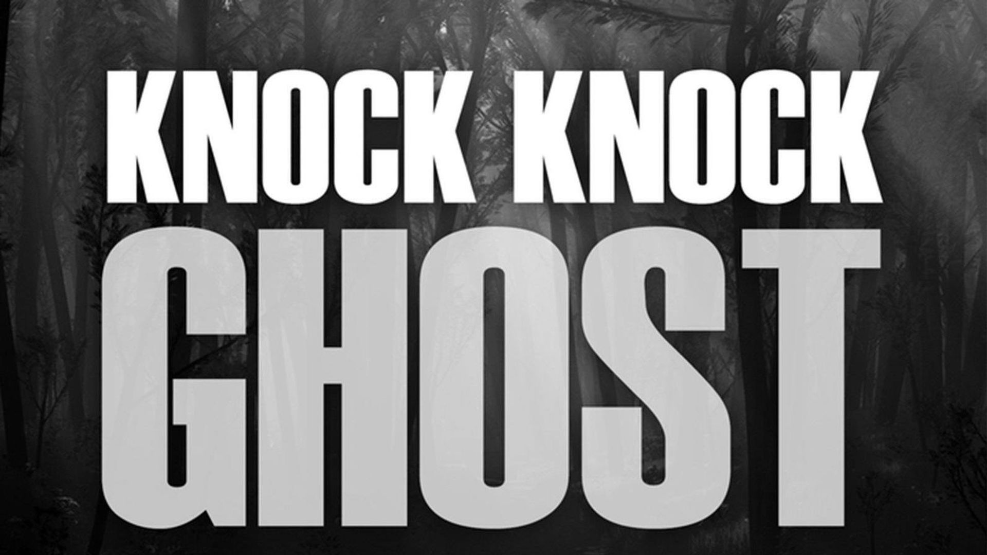 Knock Knock Ghost background