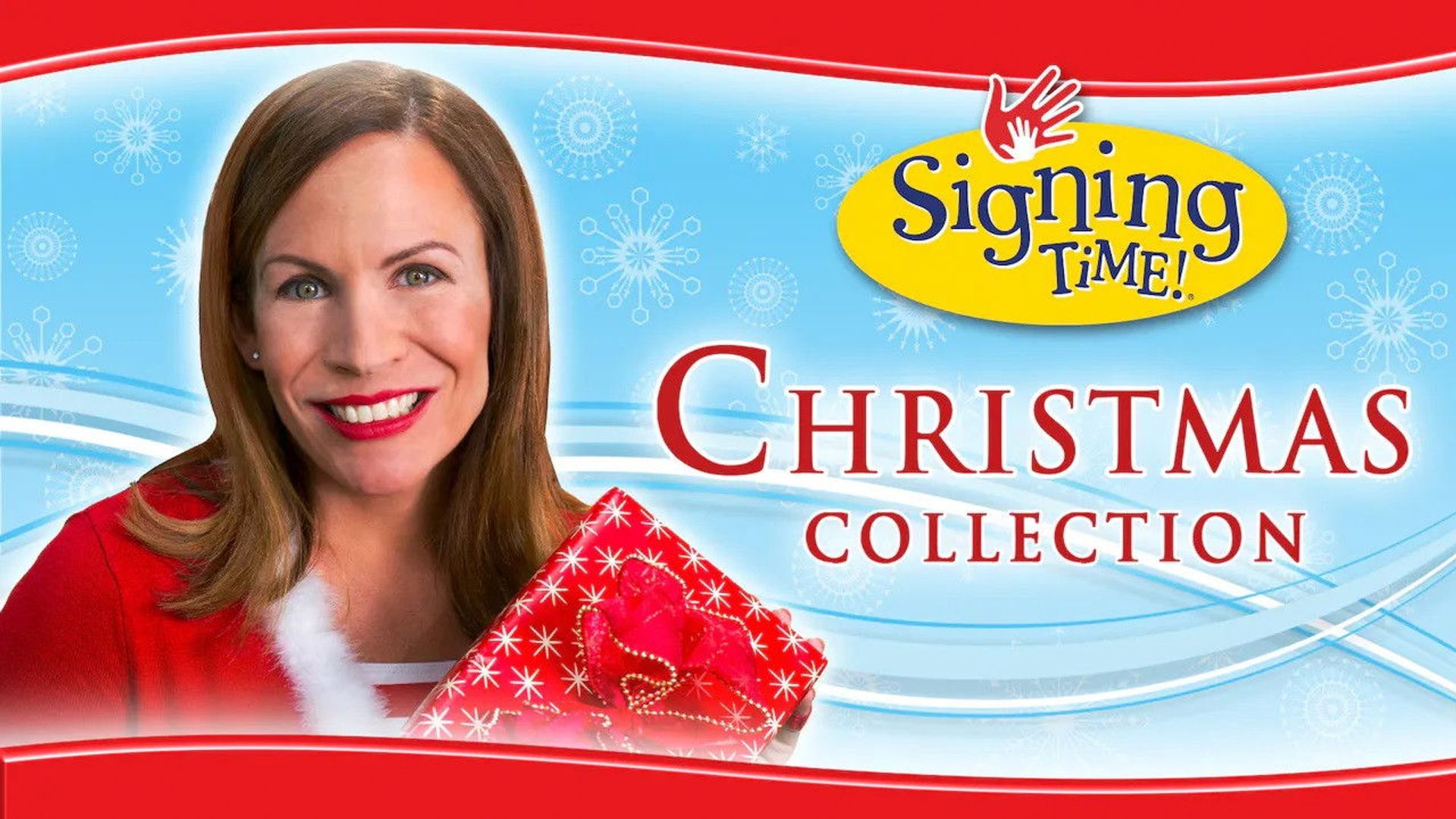 Signing Time! Sing & Sign Christmas background