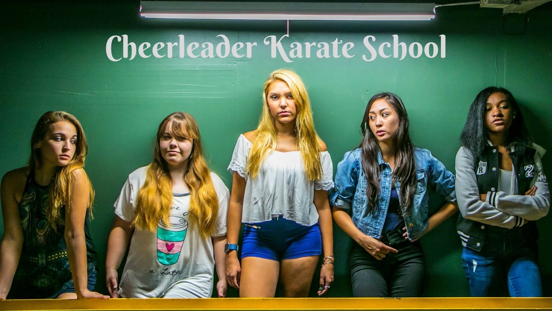 Cheerleader Karate School background