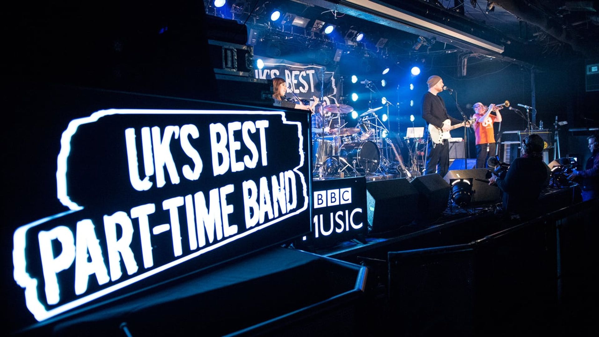 UK's Best Part-Time Band background