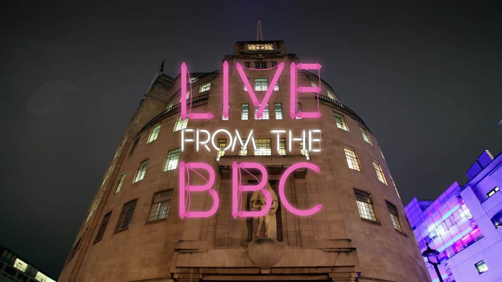 Live from the BBC background