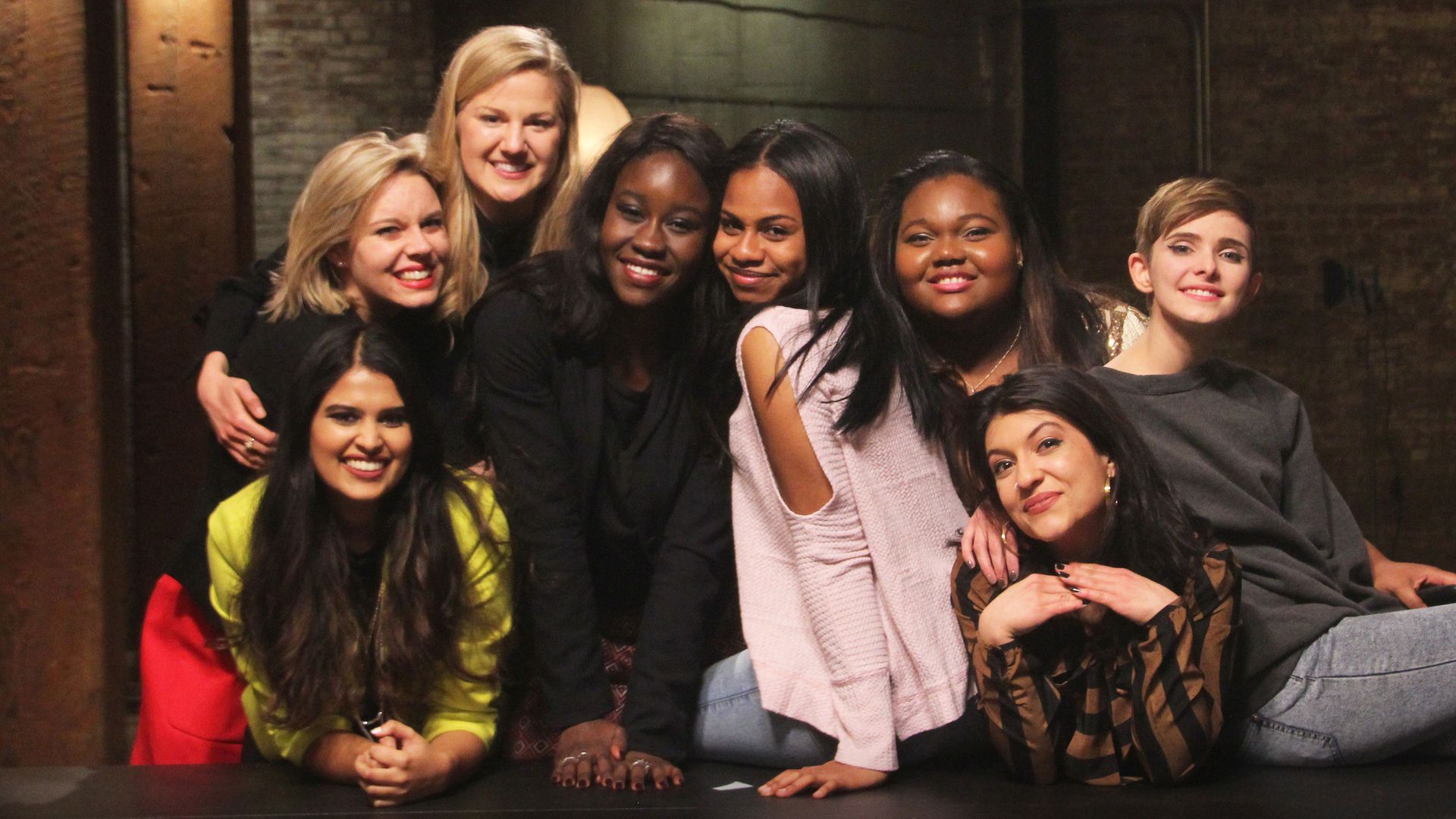 Girl Starter background