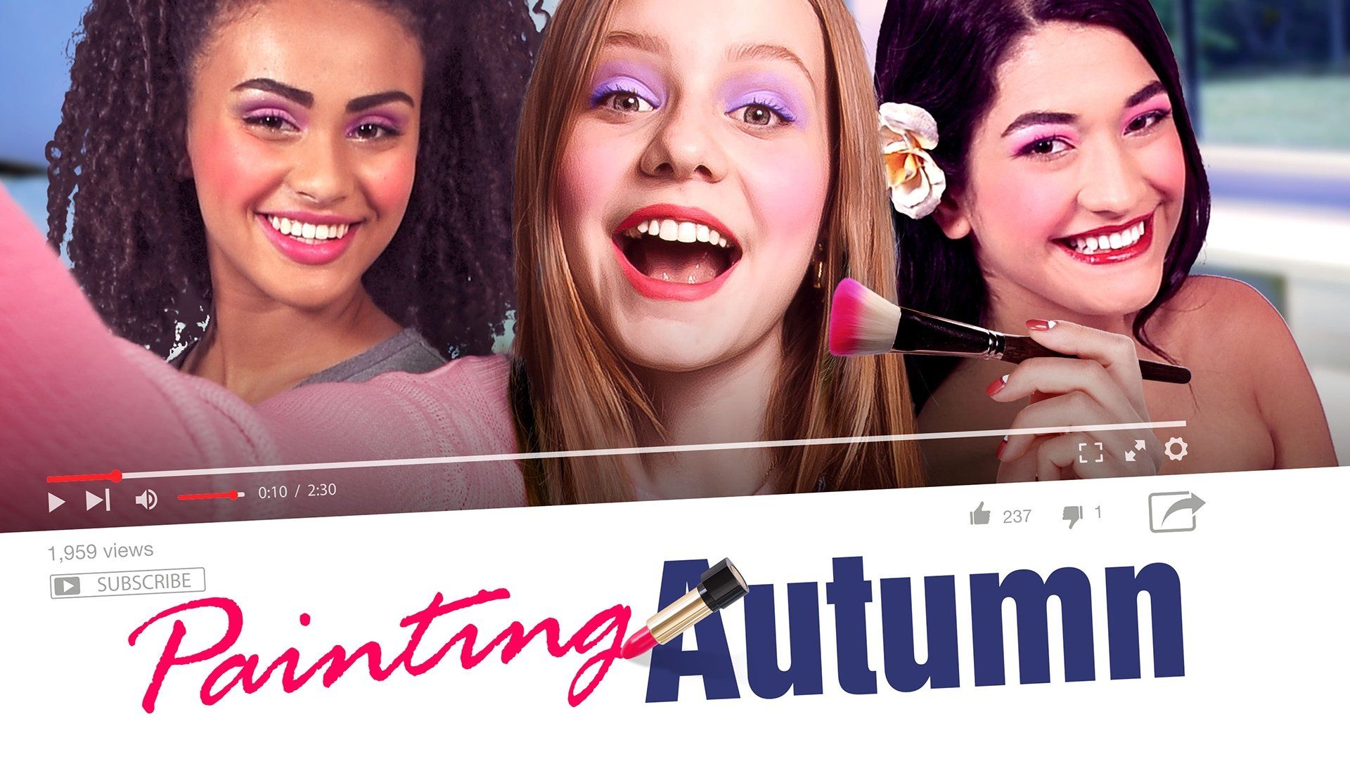 Painting Autumn background