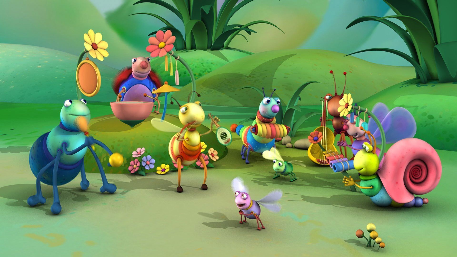 Big Bugs Band background