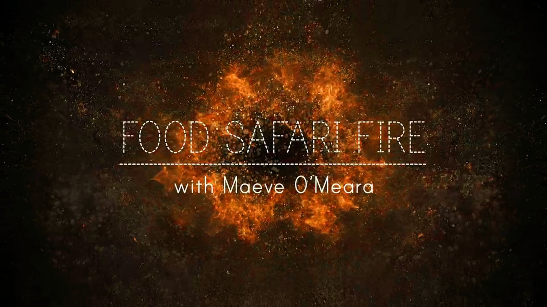 Food Safari Fire background