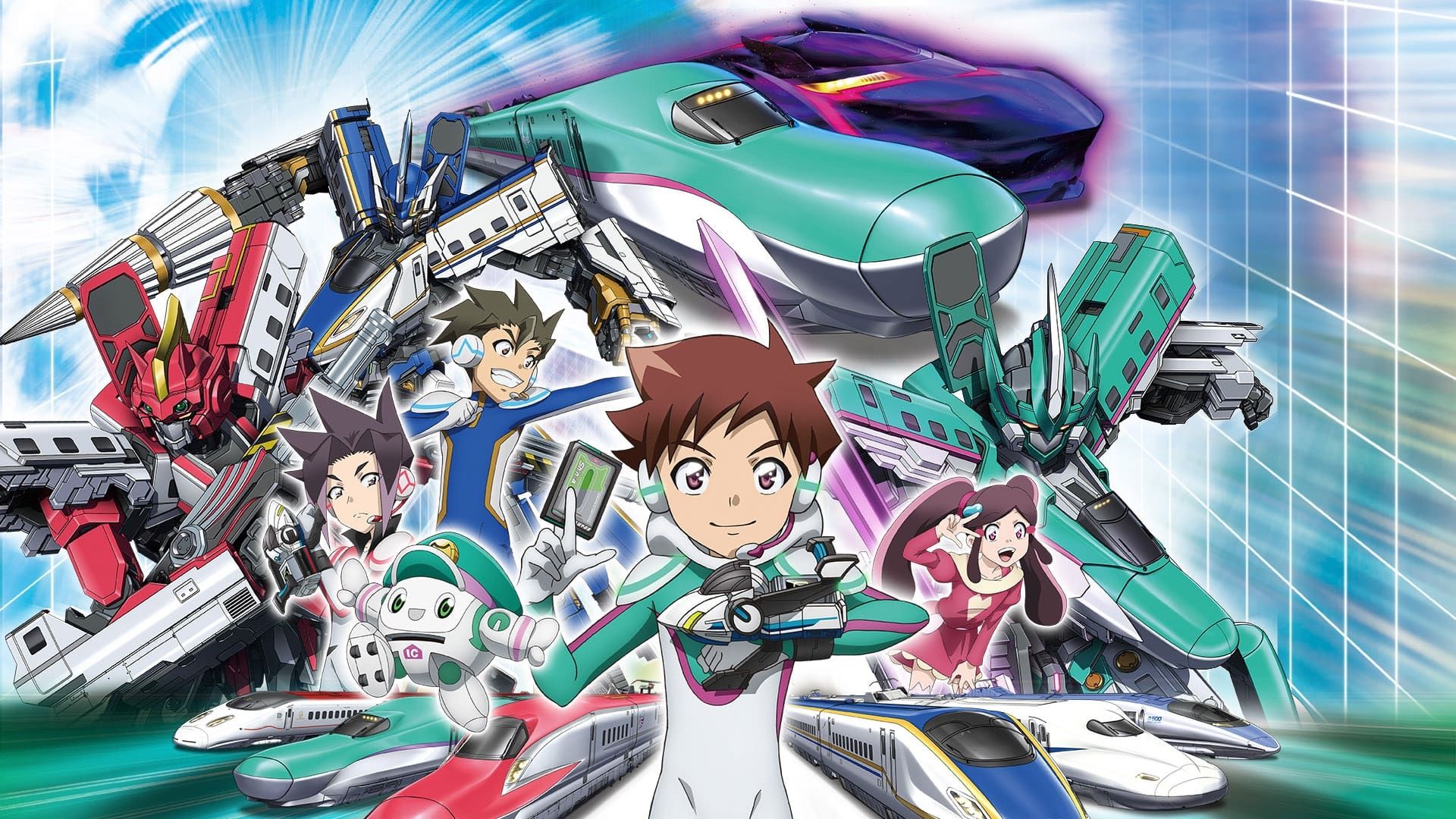 Shinkansen Henkei Robo Shinkarion background