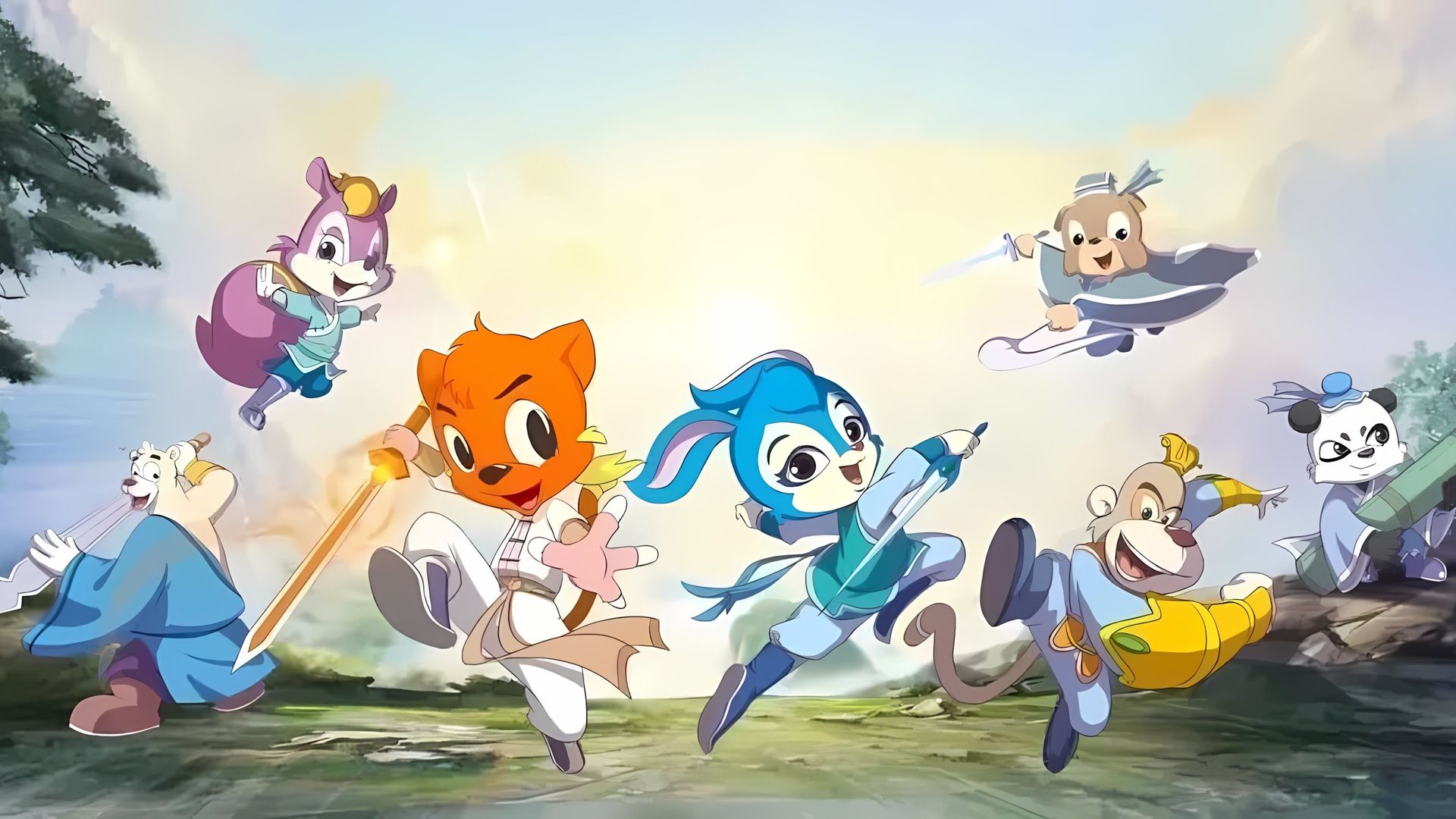 Hongmao and Lantu: Legend of Seven Swordsmen background