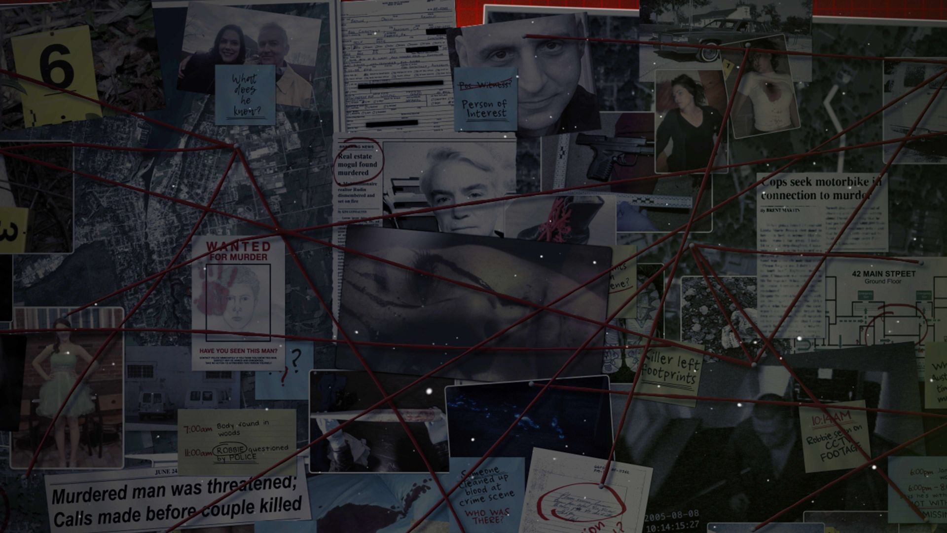 Murder Wall background