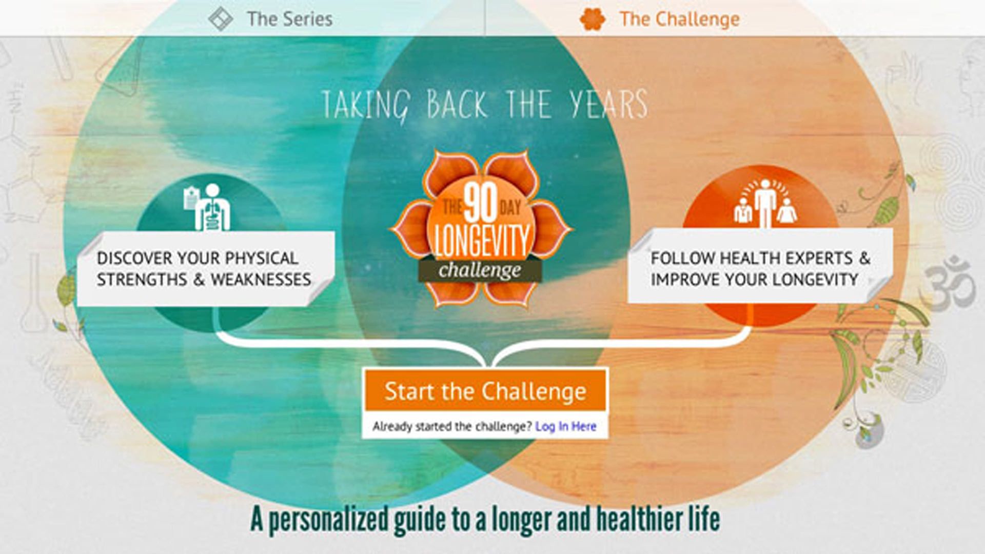 Taking back the years background