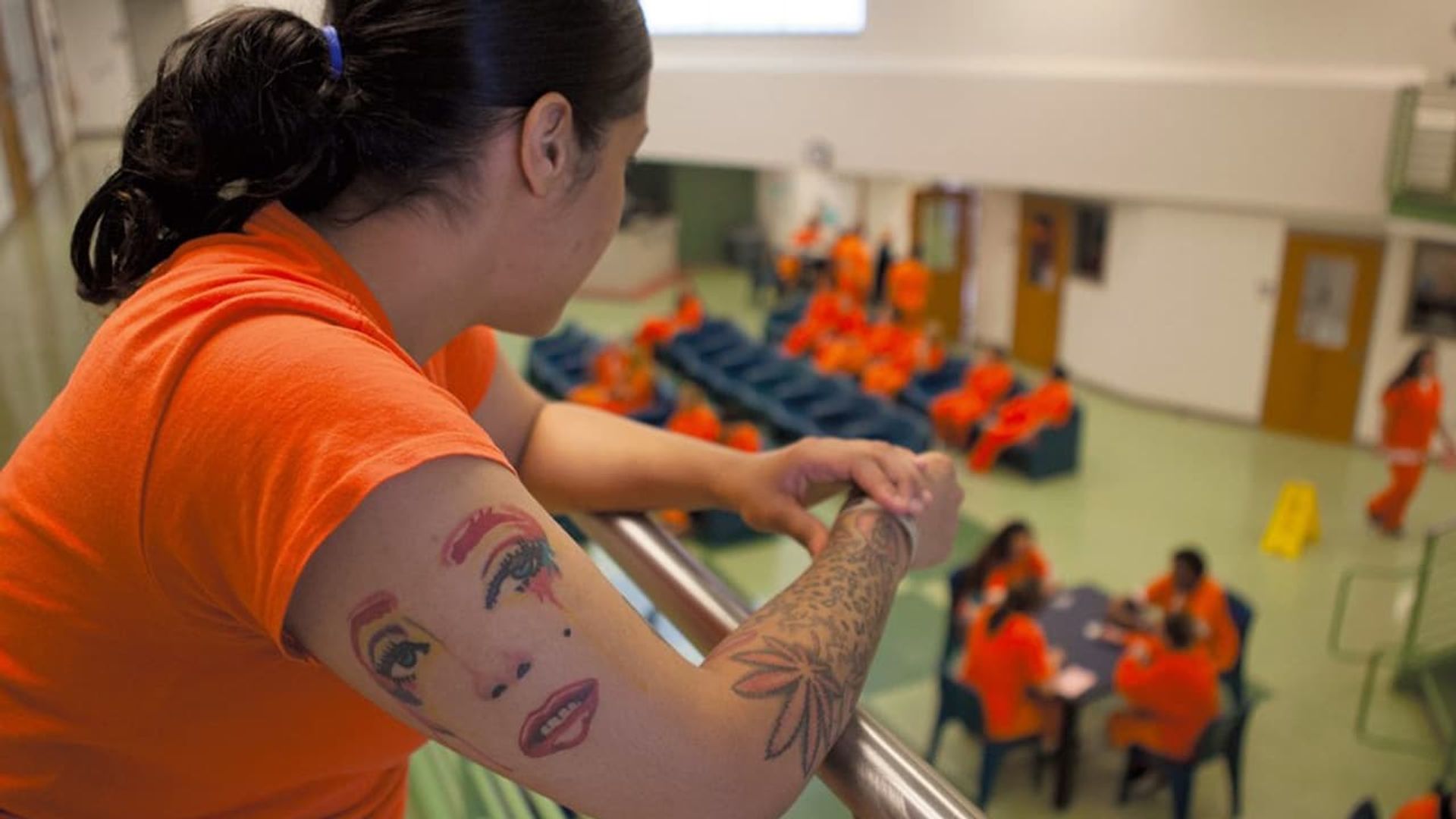 Bad Girls Behind Bars background