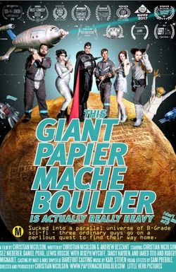 This Giant Papier-Mâché Boulder Is Actually Really Heavy