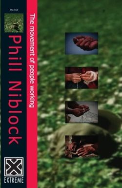 The Movement of People Working