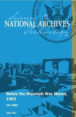 Before the Mountain Was Moved