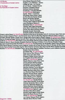 On the Edge: The Femicide in Ciudad Juarez