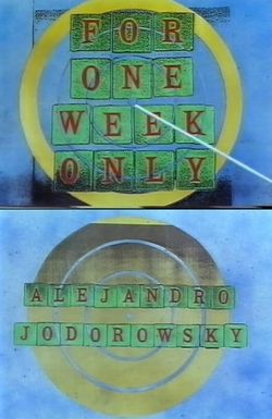 Jonathan Ross Presents for One Week Only: Alejandro Jodorowsky