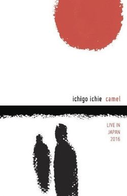 Ichigo Ichie: Camel Live in Japan