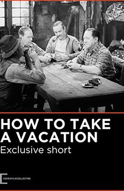 How to Take a Vacation