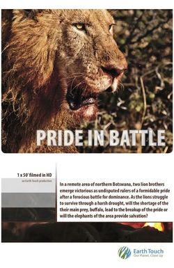 Pride in Battle
