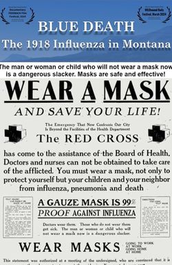 Blue Death: The 1918 Influenza in Montana