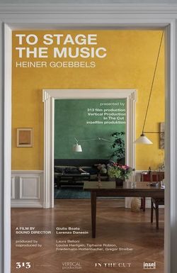 To stage the music: Heiner Goebbels