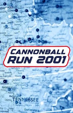 USA's Cannonball Run 2001