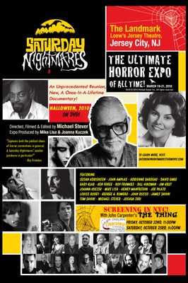 Saturday Nightmares: The Ultimate Horror Expo of All Time!