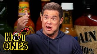 Episode 7 Adam Devine Shocks a Live Audience While Eating Spicy Wings