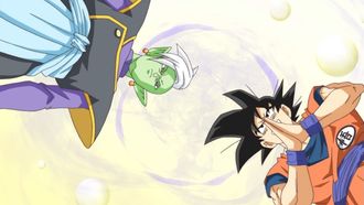 Episode 53 Uncover Black's Identity! Off to the 10th Universe's World of the Kai's!