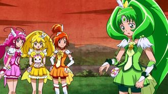 Episode 4 Clean-cut Match! Cure March of the Wind!!