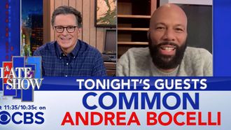 Episode 48 Common, Andrea Bocelli
