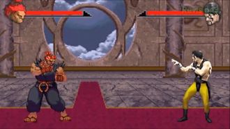 Episode 2 Akuma VS Shang Tsung